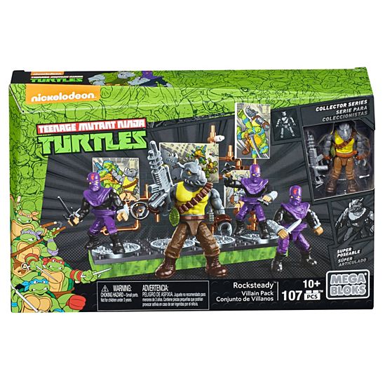Mega Bloks Teenage Mutant Ninja Turtles Rocksteady Villain Pack - vsd22