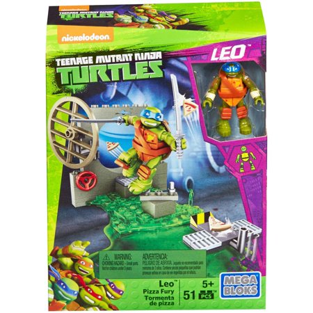 Mega Bloks Teenage Mutant Ninja Turtles Leo Pizza Fury Playset - vsd22