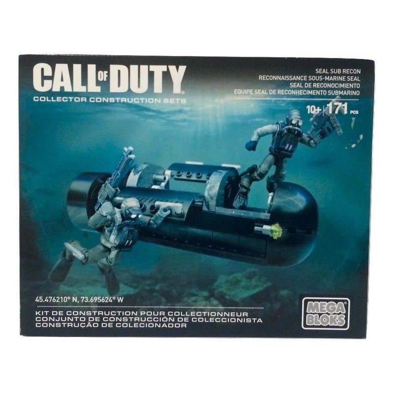 MegaBlocks Call of Duty Seal Sub Recon - vsd22