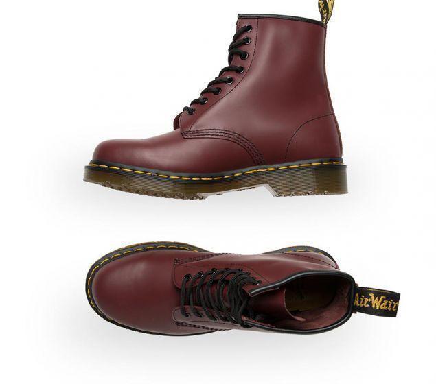 DR MARTENS | 1460Z DMC 8-EYE BOOT | CHERRY SMOOTH - vsd22