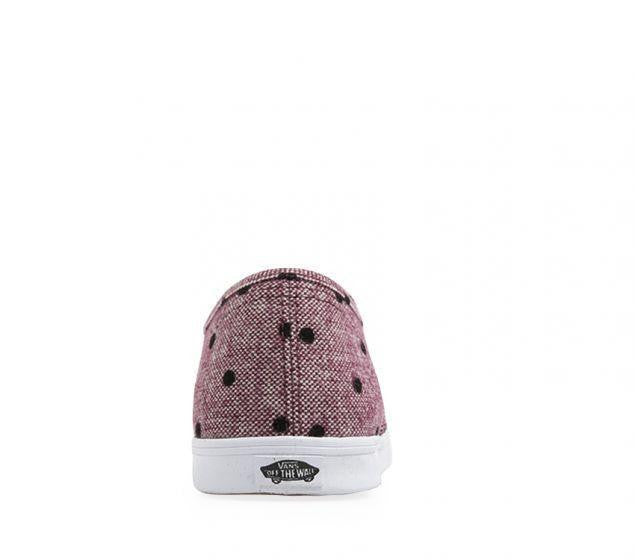 VANS |AUTHENTIC | LO PRO | BURGANDY/WHITE - vsd22