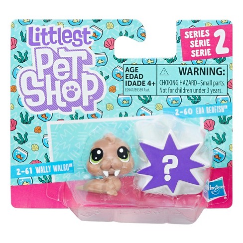 Littlest Pet Shop Eda Redfish and Wally Walro - vsd22