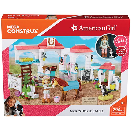 Mega Bloks American Girl Nicki Horse Stables - vsd22