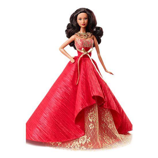 2014 Holiday Barbie Ornament African-American - vsd22