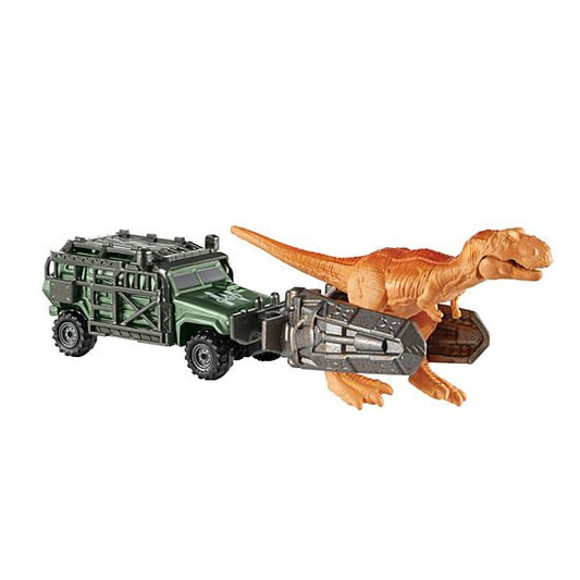 Matchbox Jurassic World Dino Transporters Tyranno-Hauler Vehicle And Figure - vsd22