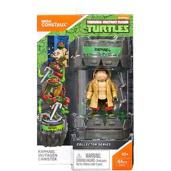 Mega Construx Teenage Mutant Ninja Turtles Classic Series Raphael Mutagen Canister - vsd22