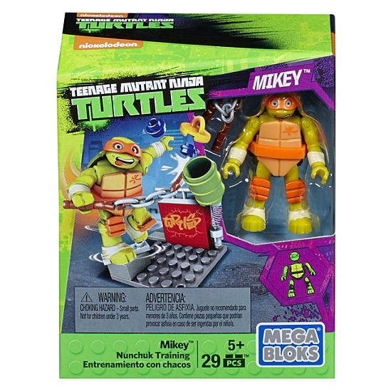 Mega Bloks Teenage Mutant Ninja Turtles Mikey Nunchuk Training - vsd22