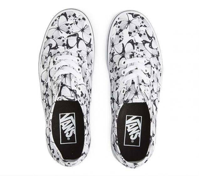 VANS | AUTHENTIC (BUTTERFLY) TRUE | WHITE / BLACK - vsd22