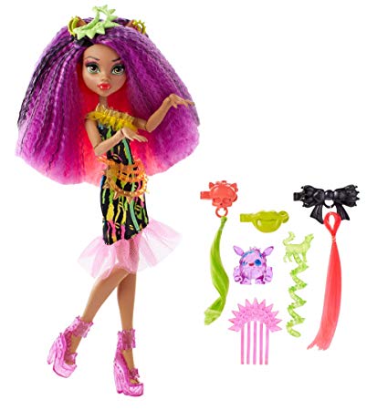 Monster High Electrified Monstrous Hair Ghouls Clawdeen Wolf Doll - vsd22