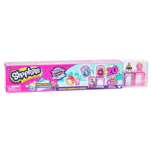 Shopkins Season 8 World Vacation - Boarding to Europe Mega Pack - vsd22