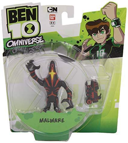 Ben 10 Omniverse 4 Inch Action Figure Malware - vsd22