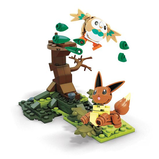 Mega Construx Pokemon Rowlet vs. Eevee - vsd22