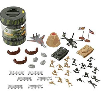 True Heroes Army Playset in Bucket - vsd22