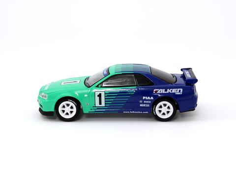 Tarmac x Greenlight Nissan GTR R 35 FALKEN - vsd22