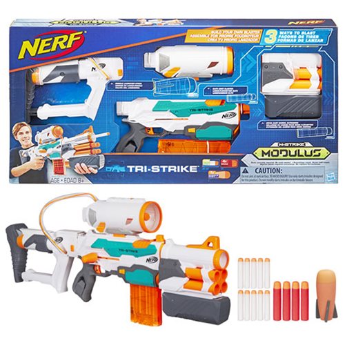 Nerf Modulus Tri-Strike Blaster Toy - vsd22